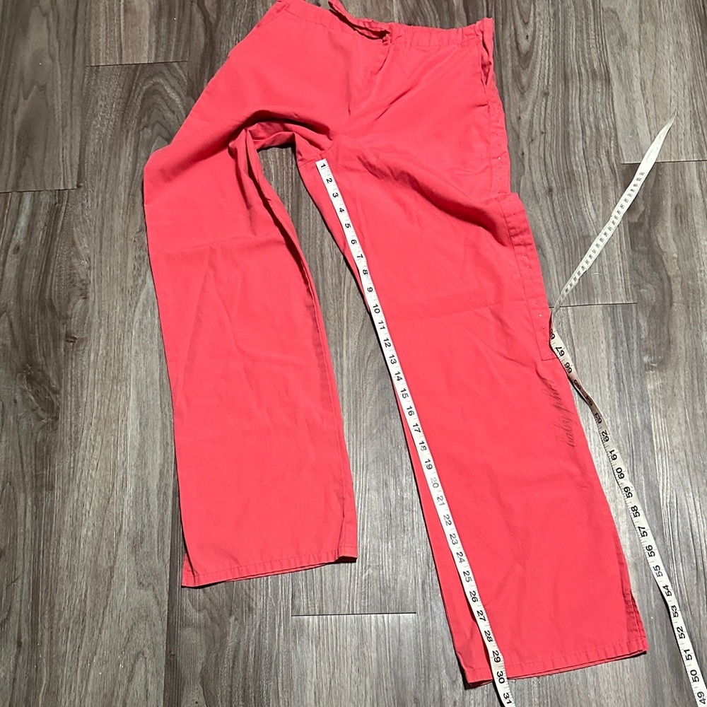 Baby Phat Coral-Pink Straight Leg Scrub Set - Picture 9 of 16